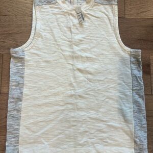 Madewell Off-White Textured Knit Top